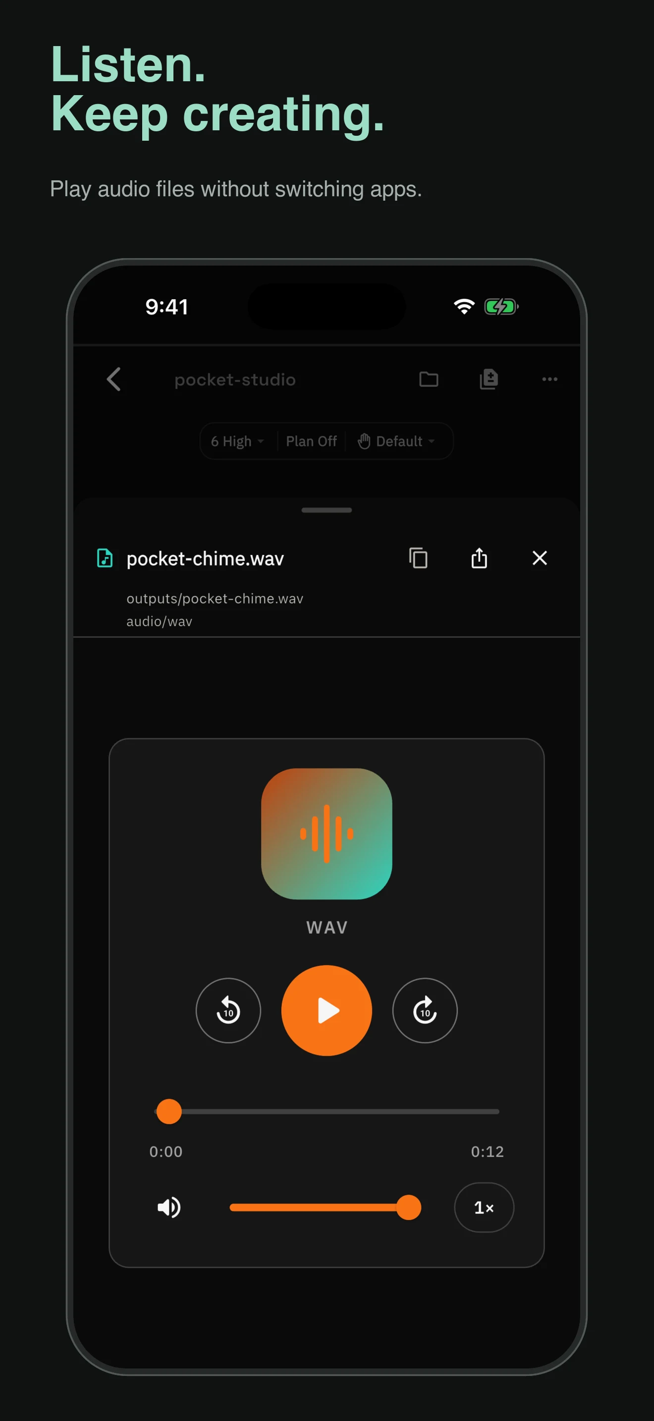 CC Pocket: Codex & Claude screenshot