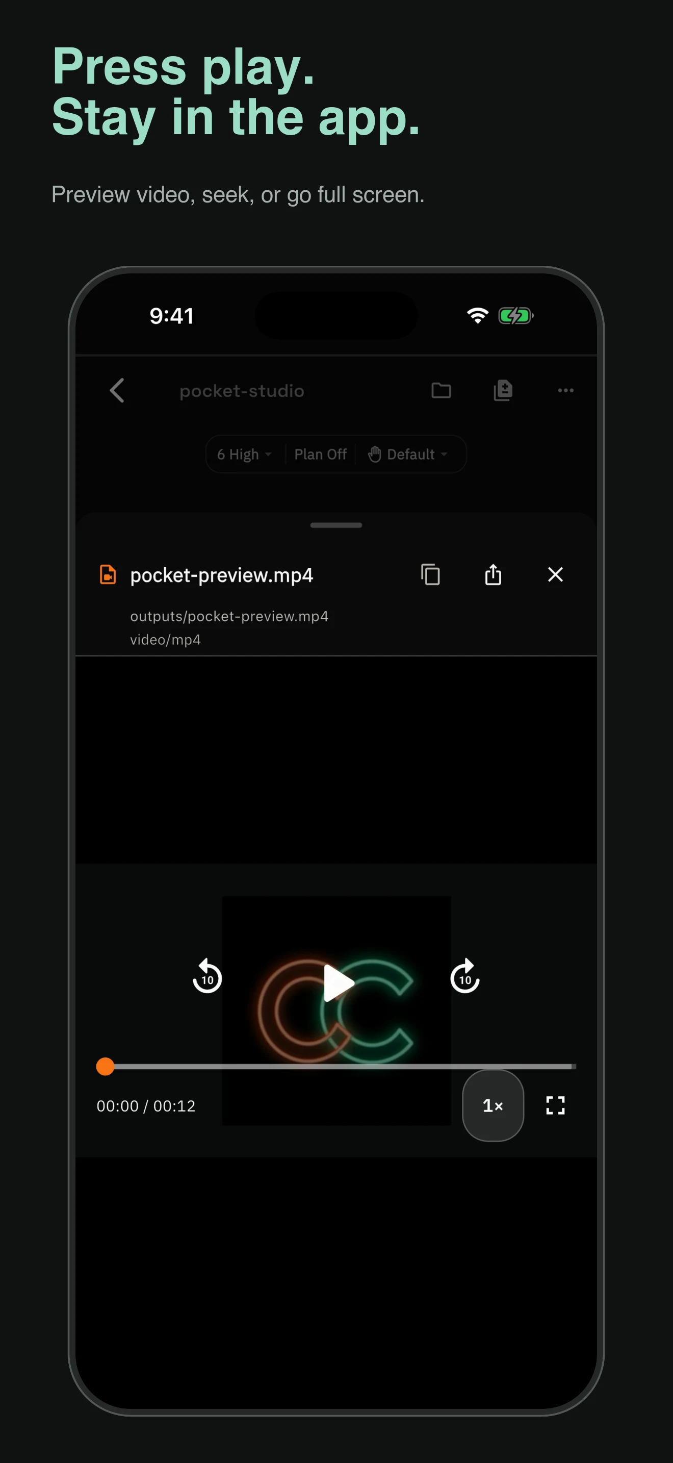 CC Pocket: Codex & Claude screenshot